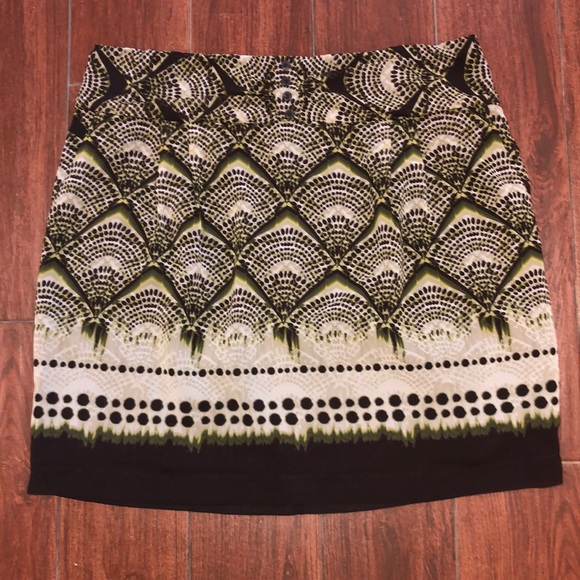 Worthington Dresses & Skirts - Worthington Brown Print Skirt. NWT. 18